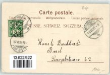 8820 Wädenswil Gebrauchsspuren Obst- und Weinbauschule Schloss Postkutsche Postamt Hotel Engel Lithographie