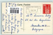 1950 Sion Sitten - Tracht Herens