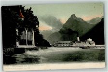 6452 Sisikon 1905 - Tellskapelle Dampfer Stadt Mailand