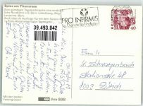 Spiez Werbung SBB Pro Infirmis Schweiz Werbe AK