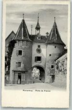 2900 Porrentruy Pruntrut Foto AK Porte de France