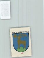 9410 Heiden - Vignette Wappen Kaffee Hag ca 1920-1940 Hirsch
