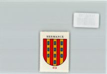 1248 Hermance - Vignette Wappen Kaffee Hag ca 1920-1940 Hermance