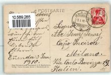 8750 Glarus 1910 - Schwanden Neujahrswunsch