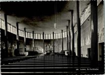 6003 Luzern - St. Karlikirche Innenaufnahme