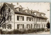 4142 Münchenstein Foto AK Wohnhaus Ort lt. Stempel