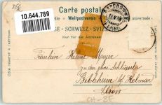 3000 Bern Berne 1899 Gebrauchsspuren Strassenbahn Schlumpf