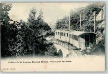 1833 Les Avants - Chemin de fer Montreux Oberland Bernois Viaduc Eisenbahn