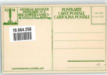 Bern Berne 1914 Künstlerkarte Landesausstellung Wehrwesen Kanonen sign. A.Tieche Offizielle Künstlerpostkarte No.8