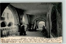 1695 Estavayer-le-Gibloux 1904 - Les Arcades