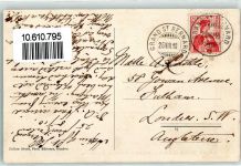 Hospiz Großer Sankt Bernhard Pass 1910 - Reception d un touriste hiver