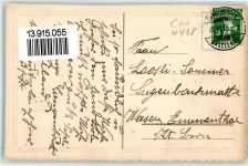 4438 Langenbruck 1915 Prägedruck Schwengi u. Landhaus Schwengi Rain