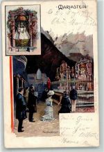 4115 Mariastein 1902 - Felsenkapelle Gnadenbild