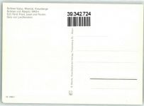 9490 Vaduz - Schloss Rheintal Kreuzberge Alpspitz 1943 m Fürst Franz Josef Fürstin Gina Adel Fahne Rot Blau