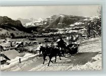 3780 Gstaad - Pferdeschlitten
