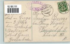 2500 Biel/Bienne 1907 - Taubenloch Wasserfall gefroren Winter