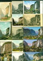 3822 Lauterbrunnen Lot mit 32 AK, 1899-1928; überwiegend gute Erhaltung, teils gelaufen