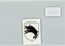 2900 Porrentruy Pruntrut - Vignette Wappen Kaffee Hag ca 1920-1940