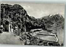 6363 Fürigen 1962 Foto AK Schwimmbad Seilbahn Sportplatz