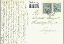 6430 Schwyz Künstlerkarte Matura , sign. Bruggisser