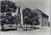 4132 Muttenz Freidorf BL - Brunnen, Genossenschaftshaus