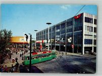 4000 Basel Bâle Foto AK Ausstellung Schweizer Mustermesse Straßenbahn