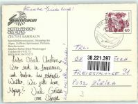 7563 Samnaun Dorf Foto AK Hotel Pension des Alpes