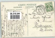 9657 Unterwasser 1907 Foto AK