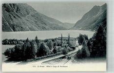 7746 Le Prese Foto AK Hotel Lago di Posiavo