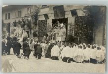 1700 Fribourg Freiburg Foto AK Prozession Ort lt. Fotograf