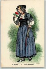 3000 Bern Berne Gebrauchsspuren sign. Münger Künstlerkarte AK