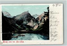 Seealpsee 1900 - Seealpsee Ruderboote