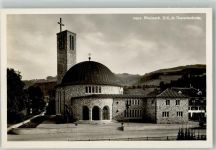 9424 Rheineck Foto AK Kirche St. theresien