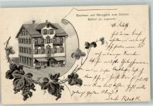 9055 Bühler 1902 - Gasthaus Metzgerei Zum Ochsen