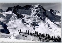 Gornergrat Winter Breithorn Kleines Matterhorn