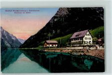 8750 Klöntal 1926 - Gasthaus Rhodannenberg und Klöntalersee