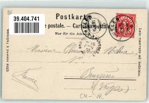 6454 Flüelen 1901 Mondschein