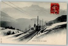 1854 Leysin 1909 - Chemin de fer