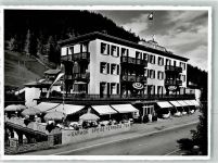 7250 Klosters Foto AK Hotel Weisskreuz-Belvedere