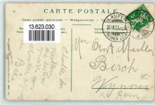 2900 Porrentruy Pruntrut Prägedruck Schloss Schwalben Lithographie