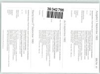 Fürst Franz Josef II. von Liechtenstein Ausgabe 5. September 1983 Adel Liechtenstein