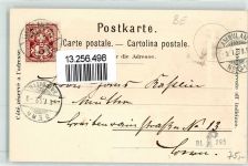 3860 Meiringen 1899 Künstlerkarte sign. C Bft