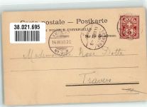 3822 Lauterbrunnen 1898 Foto AK Staubbachfall