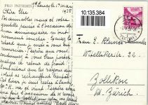 Baum in Tessin sign FD AK Pro Infirmis Schweiz 1938 Künstlerkarte