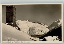 6493 Hospental - Blick gegen die Oberalp Winter