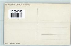 6493 Hospental - Blick gegen die Oberalp Winter