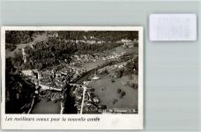 2882 St-Ursanne FOTO KEINE AK Foto 10cm x 7cm Fliegeraufnahme Neujahrswünsche