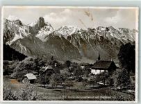 3625 Heiligenschwendi - Kirche mit Stockhorn