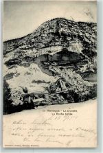 2103 Noiraigue 1901 - La Clusette Winter Bahnpost Strecke Nr.9 Zug Nr.229