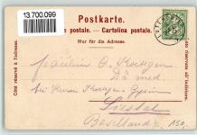 4584 Lüterswil 1907 BOAKC Fabrik Bucheggberg Lithographie